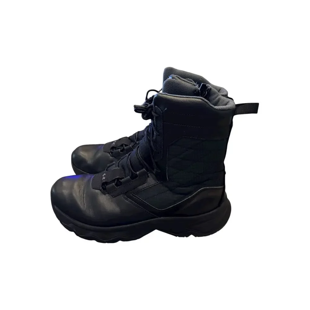 Under Armour UA Stellar G2 Side Zip Tactical Boots Black Men’s 8.5